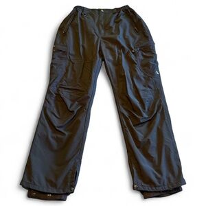 RipZone Core Snow Pants Mens XL Black Snowboarding Ski Cargo Lined Winter